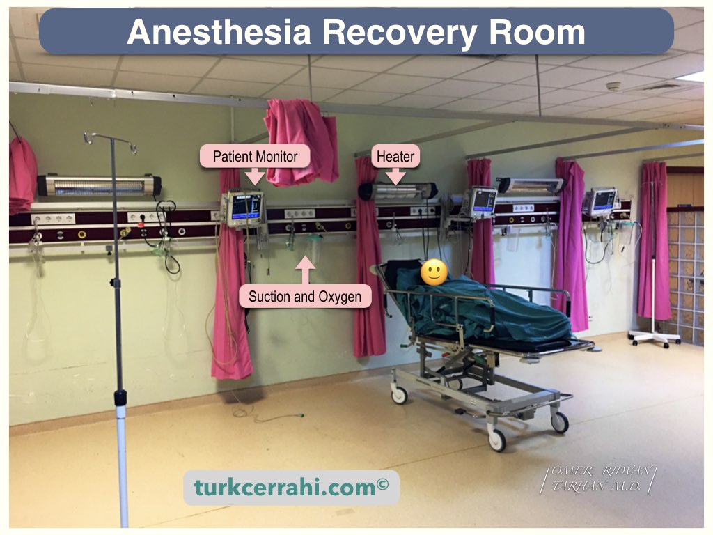 Anesthesia recovery room