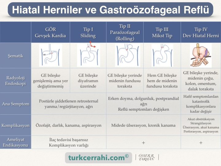 Hiatal Herniler